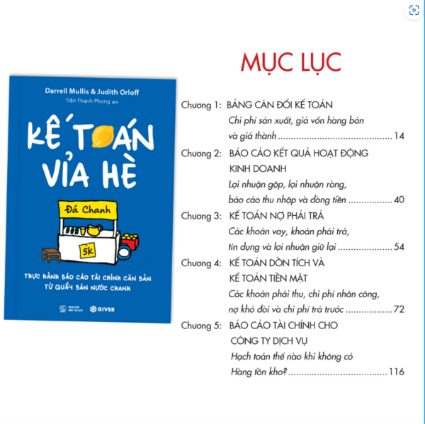 Kế Toán Vỉa Hè - Thực Hành Báo Cáo Tài Chính Căn Bản Từ Quầy Bán Nước Chanh - Hình ảnh 4