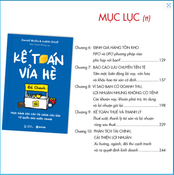 Kế Toán Vỉa Hè - Thực Hành Báo Cáo Tài Chính Căn Bản Từ Quầy Bán Nước Chanh - Hình ảnh 2