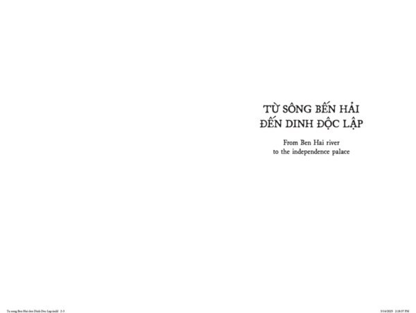 Từ Sông Bến Hải Đến Dinh Độc Lập - Hình ảnh 2