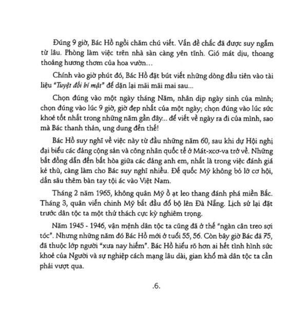 Bác Hồ Viết Di Chúc Và Di Chúc Của Bác Hồ (Tái Bản 2023) - Hình ảnh 3